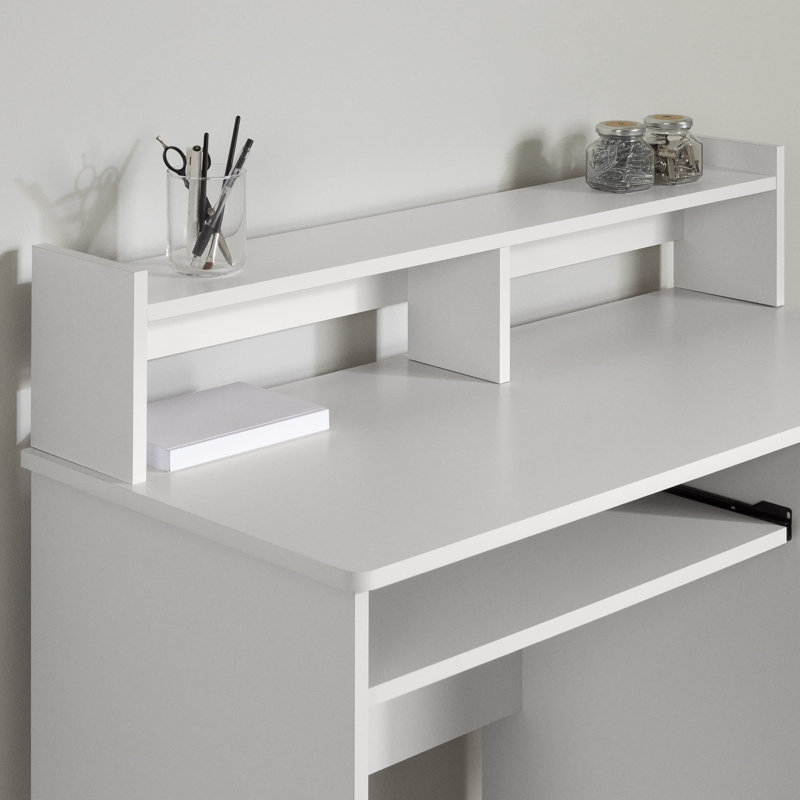 South Shore Axess Desk with Hutch & Reviews Wayfair